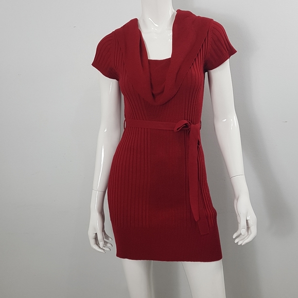 Pink Rose Premium Quality First Knit Dress Top S.  (H) - Picture 2 of 4